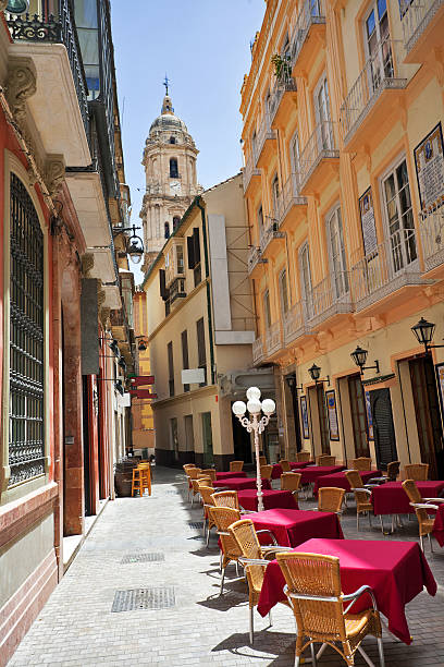 istock Street of old Spanish town. 177743476