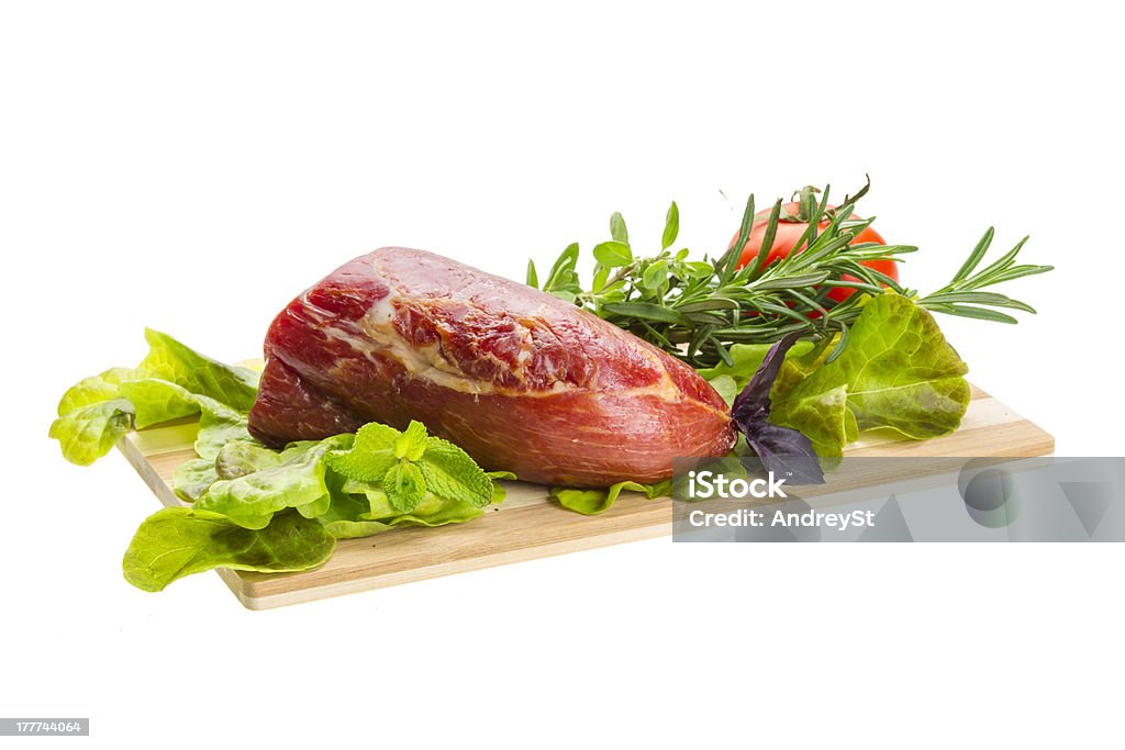 Carne bovina defumada - Foto de stock de Alecrim royalty-free