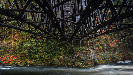 The historic Kinsol trestle located on Vancouver Island is now part of the Trans Canada Trail.
