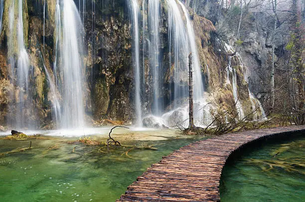 Photo of Plitivice Lakes Waterfall