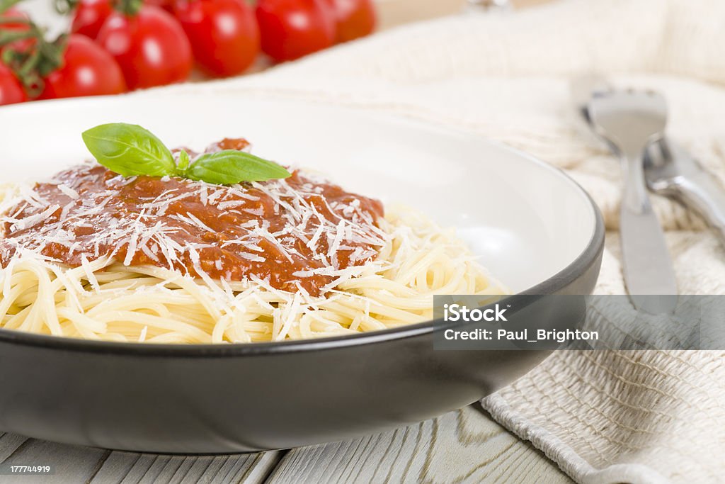 Spaghetti à la bolognaise - Photo de Aliment libre de droits
