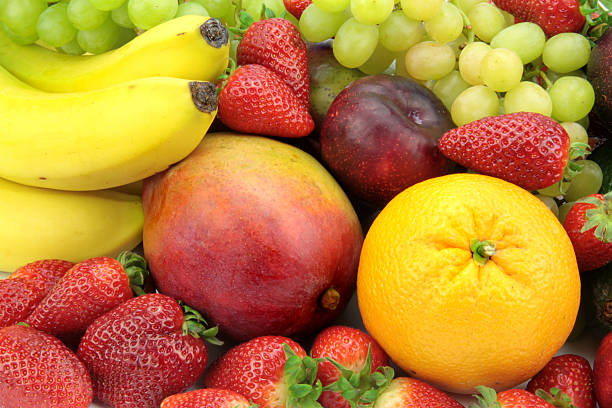 istock Clolorfull fresh fruits. 177746078