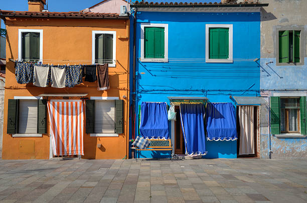 istock Colorful Burano Italy walls and windows 177747332