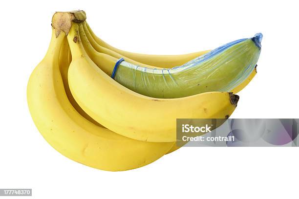 Foto de Qual Você Escolher e mais fotos de stock de Azul - Azul, Banana, Camisinha