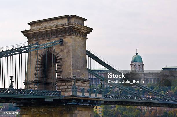 Most Łańcuchowy I Zamek - zdjęcia stockowe i więcej obrazów Architektura - Architektura, Bez ludzi, Budapeszt