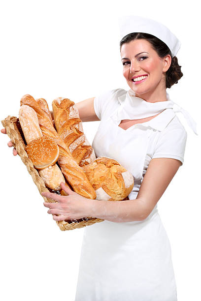 istock young beautyful woman baker 177749922