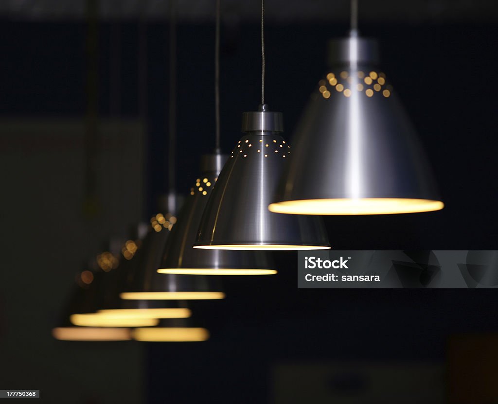 Lámparas de Metal - Foto de stock de Abstracto libre de derechos