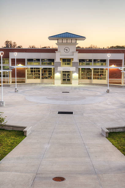 istock Media Center at High School 177750757