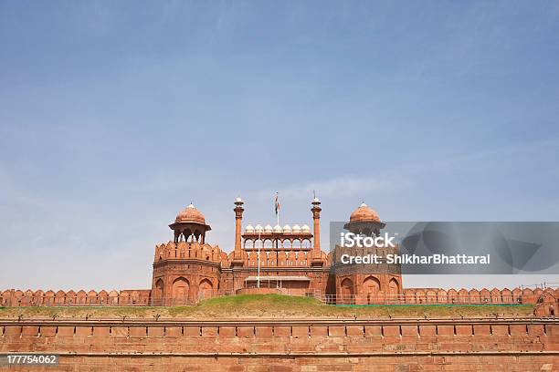 Красный Форт Дели Индия — стоковые фотографии и другие картинки Mughal Empire - Mughal Empire, Архитектура, Башня