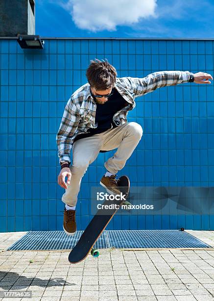Skateboarder Stock Photo - Download Image Now - Activity, Balance, City