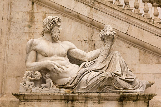 istock Tiber as a god. Campidoglio, Rome. 177755053