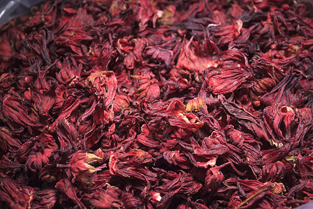 istock Pile of hibiscus flower 177755234