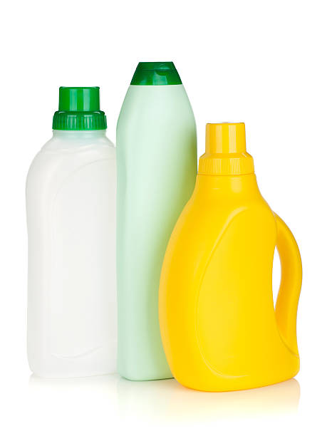 istock Plastic bottles of cleaning products 177755784
