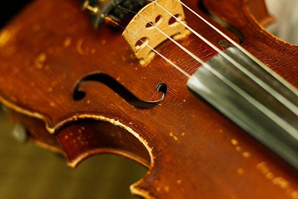 istock Fragment of an old violin 177756010