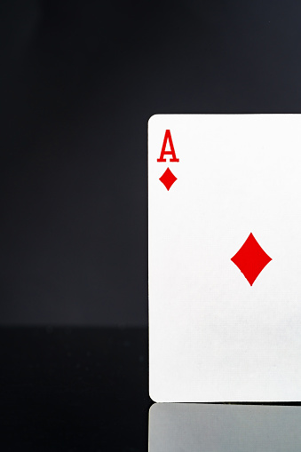 Playing cards - isolated on white background with clipping path