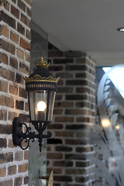 istock Street lantern on the wall 177756535