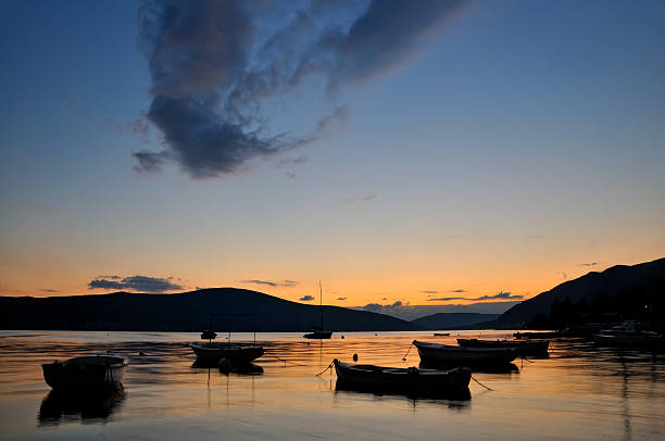 istock Boats at sunset 177756602