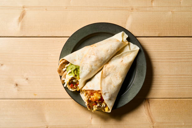 istock Roasted Chicken Tortilla wrap sandwich 1777572411
