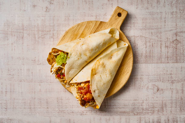 istock Roasted Chicken Tortilla wrap sandwich 1777572420