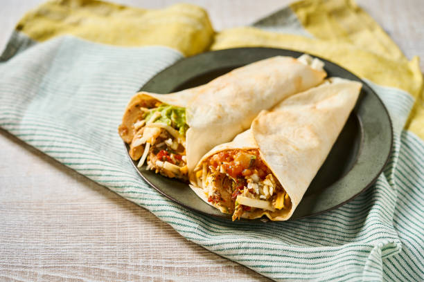 istock Roasted Chicken Tortilla wrap sandwich 1777573395