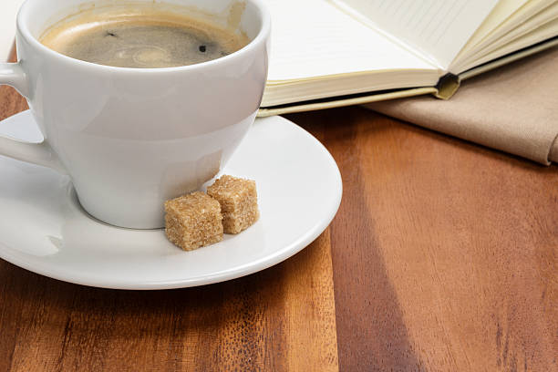 istock cup of espresso with cane sugar 177757350