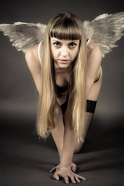 istock woman with angel wings 177757500