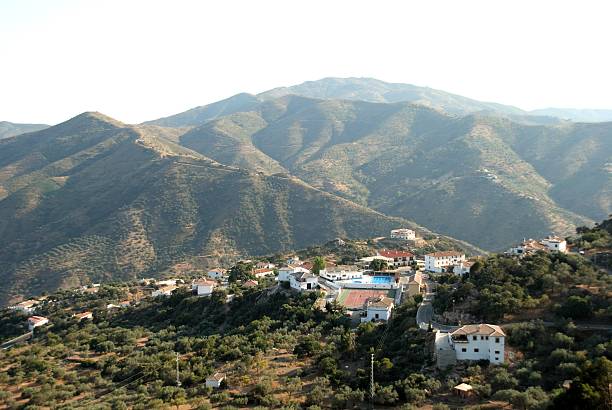 istock White village, Comares, Andalusia, Spain. 177757590