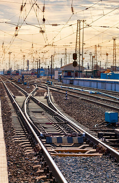 istock View of the railway track 177757897