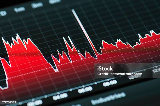 Stock Market Grafik Stockfoto und mehr Bilder von Analysieren - Analysieren, Bericht, Big Data