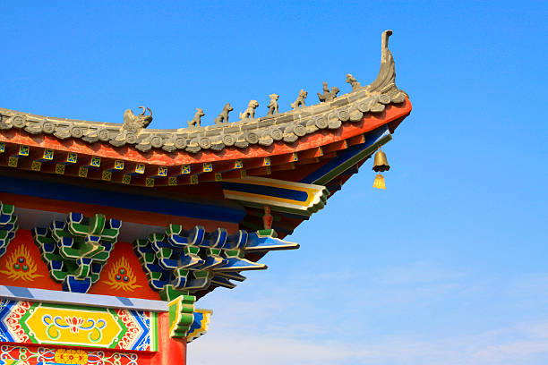 istock ancient Chinese traditional style of eaves 177758449