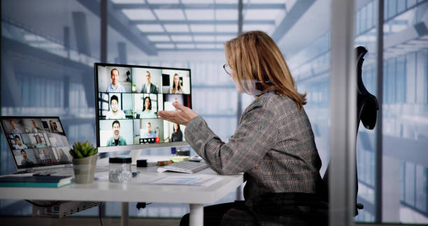 istock Strategic Business Conference: Online Meeting 1777591908