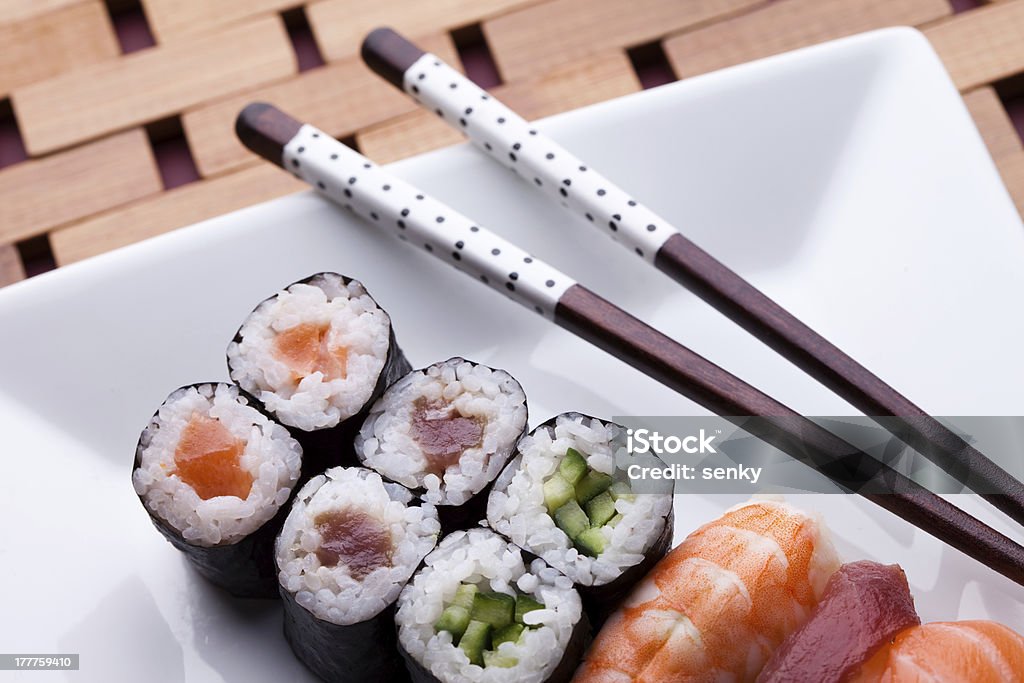 sushi - Foto de stock de Arroz - Alimento básico royalty-free