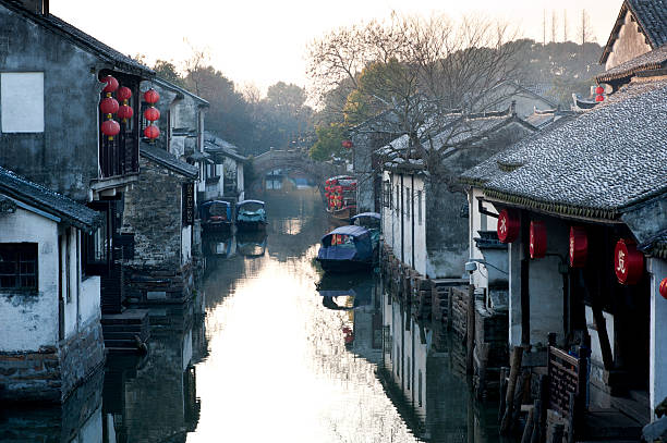 Water districts near Shanghai