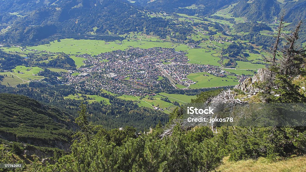 Oberstdorf de sendas de excursionismo Baviera Alemania - Foto de stock de Aire libre libre de derechos