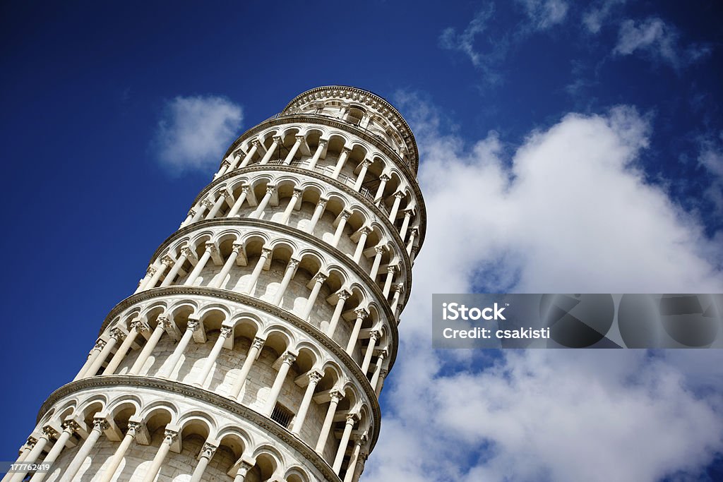 피사의 Tower, 이탈리아 피사 - 로열티 프리 0명 스톡 사진