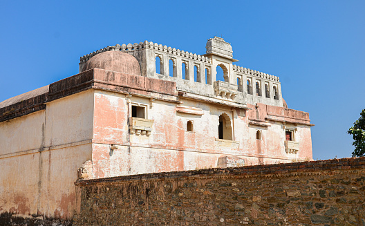 Portion of Kubalgarh Fort, Udaipur, Rajasthan, India