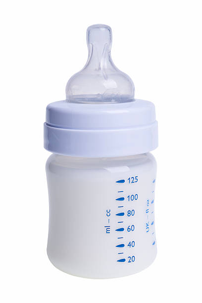 istock Baby bottle with milk 177764816