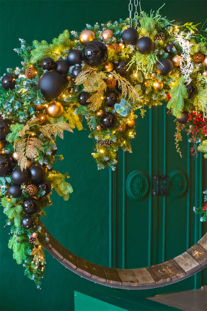 istock New Year's decor in the hall 1777655675