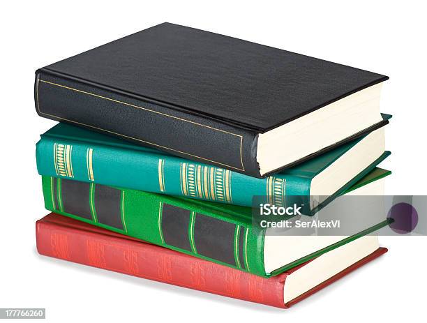 Stapel Bücher Stockfoto und mehr Bilder von Bibliothek - Bibliothek, Bildung, Buch
