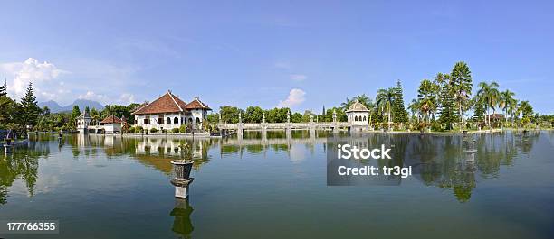 Panorama Of Taman Ujung Water Palace On Bali Stock Photo - Download Image Now - Water, Architecture, Asia