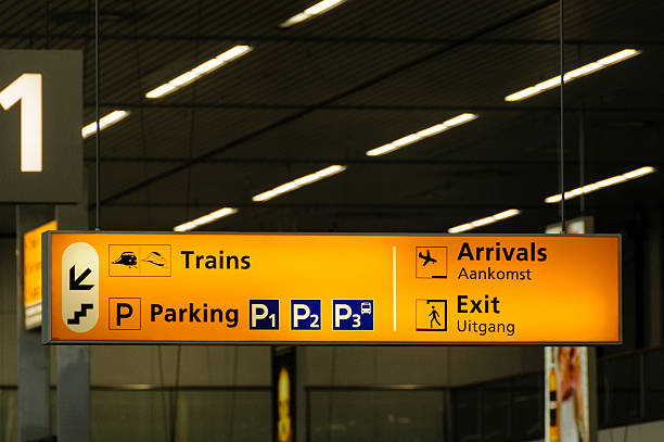 istock Information sign in airport 177766605