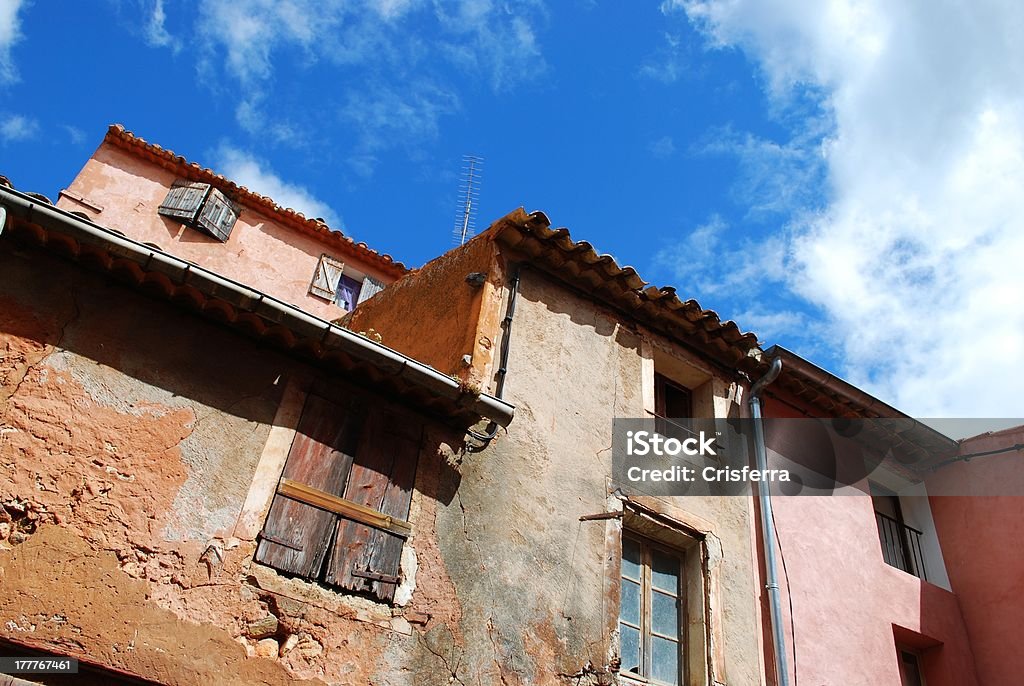 Roussillon village, France - Photo de Architecture libre de droits