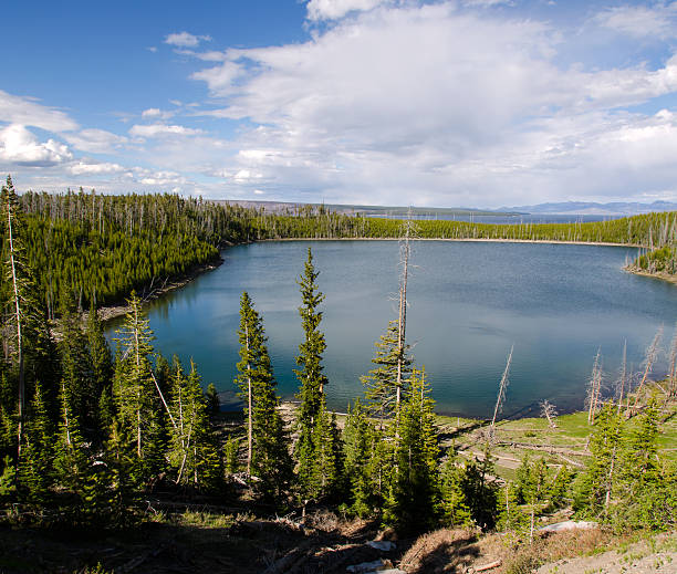 istock overview of Yellowstone Lake 177767747