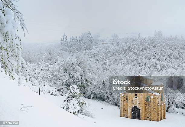 St Miguel Of Lillo Stock Photo - Download Image Now - Asturias, Cold Temperature, Horizontal