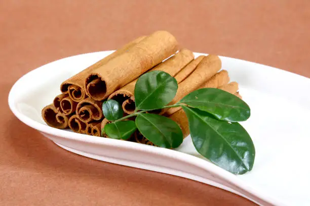 Photo of Dalchini or Cinnamon sticks, Indian Spice