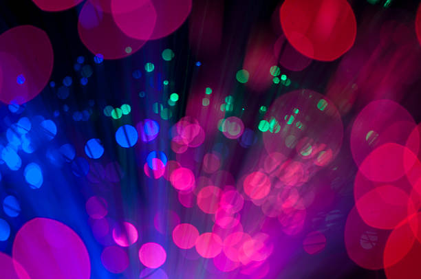 istock Festive lights and circles. Christmas background 177768829