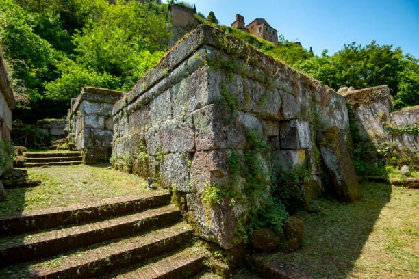 istock Etruscan Necropolis of Crocifisso del Tufo 1777691109