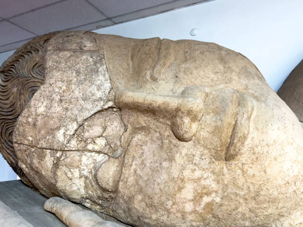 istock The head of the sleeping Buddha in Dushanbe Museum. 1777697796
