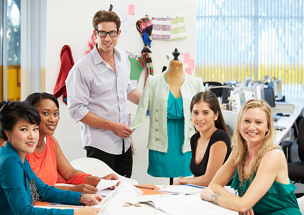 istock Meeting In Fashion Design Studio 177770036