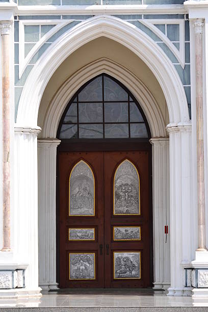 istock Gothic style church, Thailand 177770147